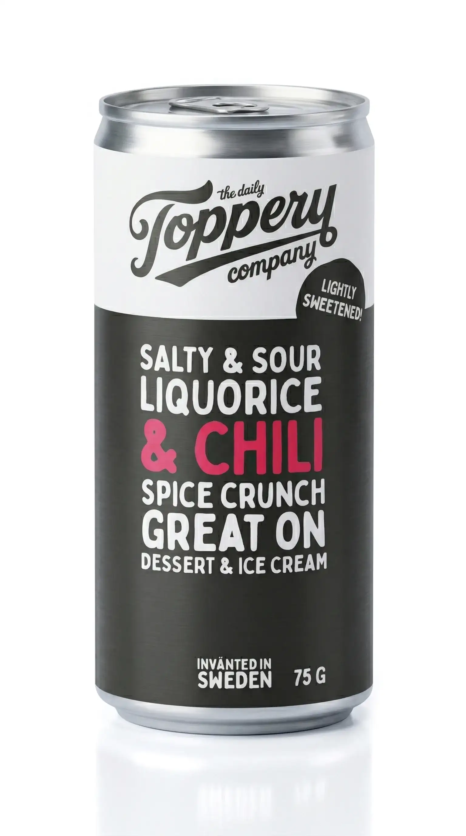Salty & Sour Liquorice & Chili — Dessert Crunch